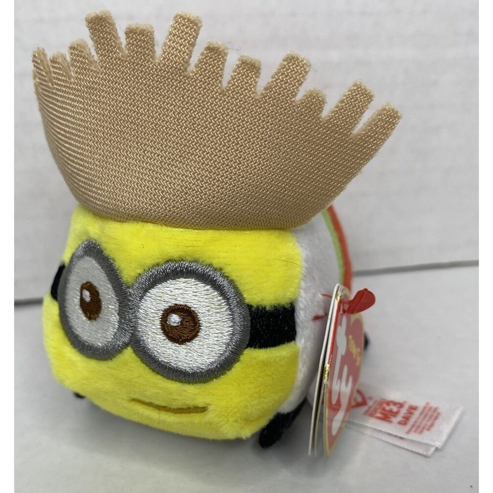 Ty Teeny Tys Dave Despicable Me 3 Minion Plush Bean Bag Toy BB22